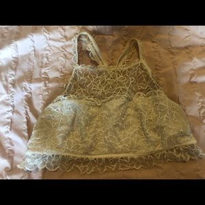 High neck aerie bralette